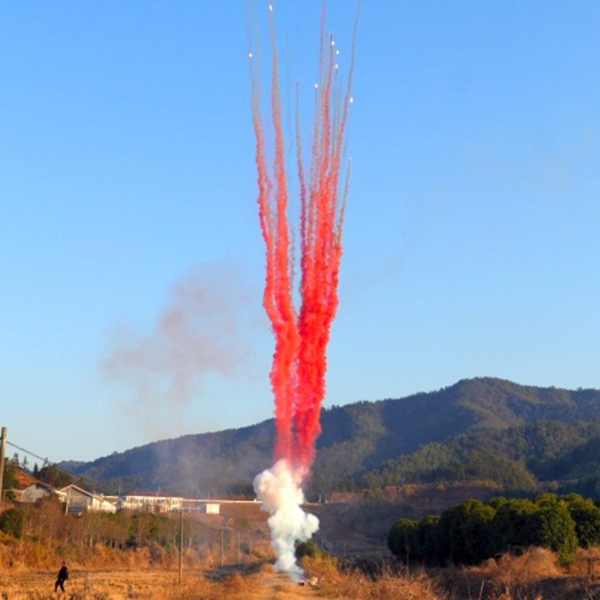 RED SMOKE WITH THUNDER RED SMOKE WITH THUNDER